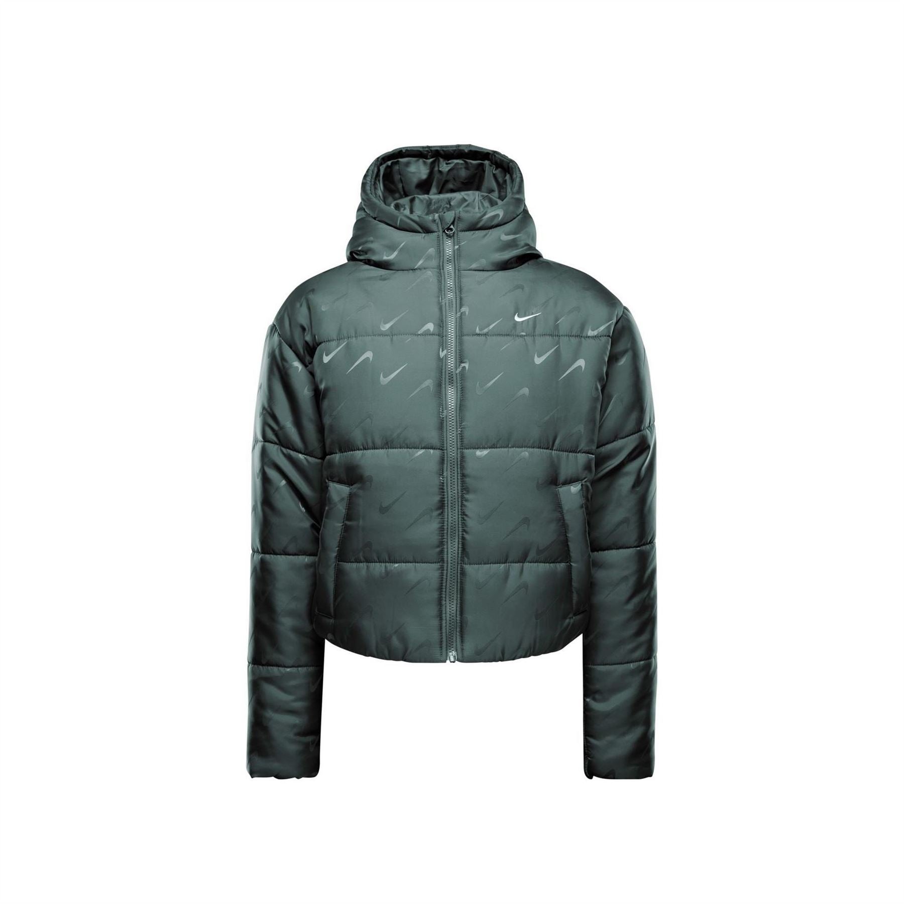 Nike Hooded Puffer Jacket with Logo
