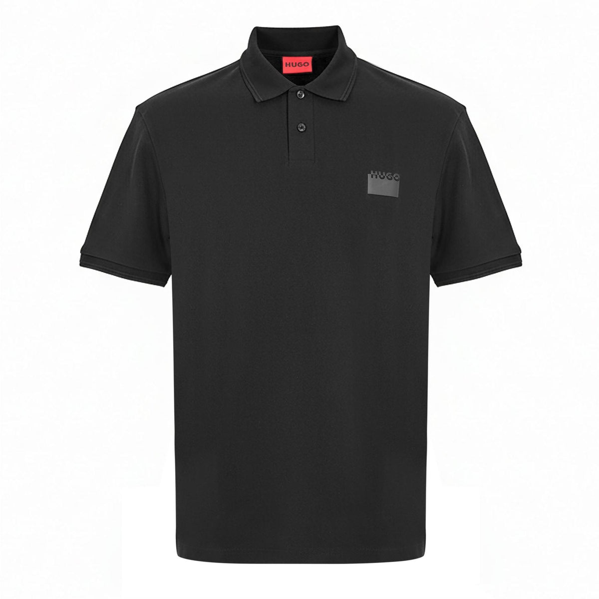 Hugo Delastolo Red Cotton Short Sleeve Polo Shirt