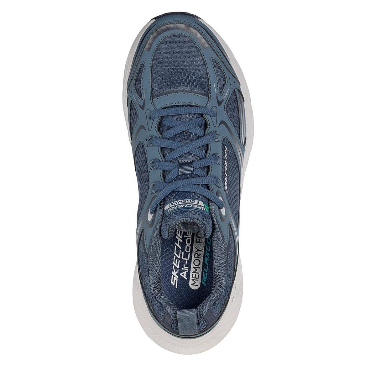 Skechers Mens Edgeride   Exodis Low Top Trainers