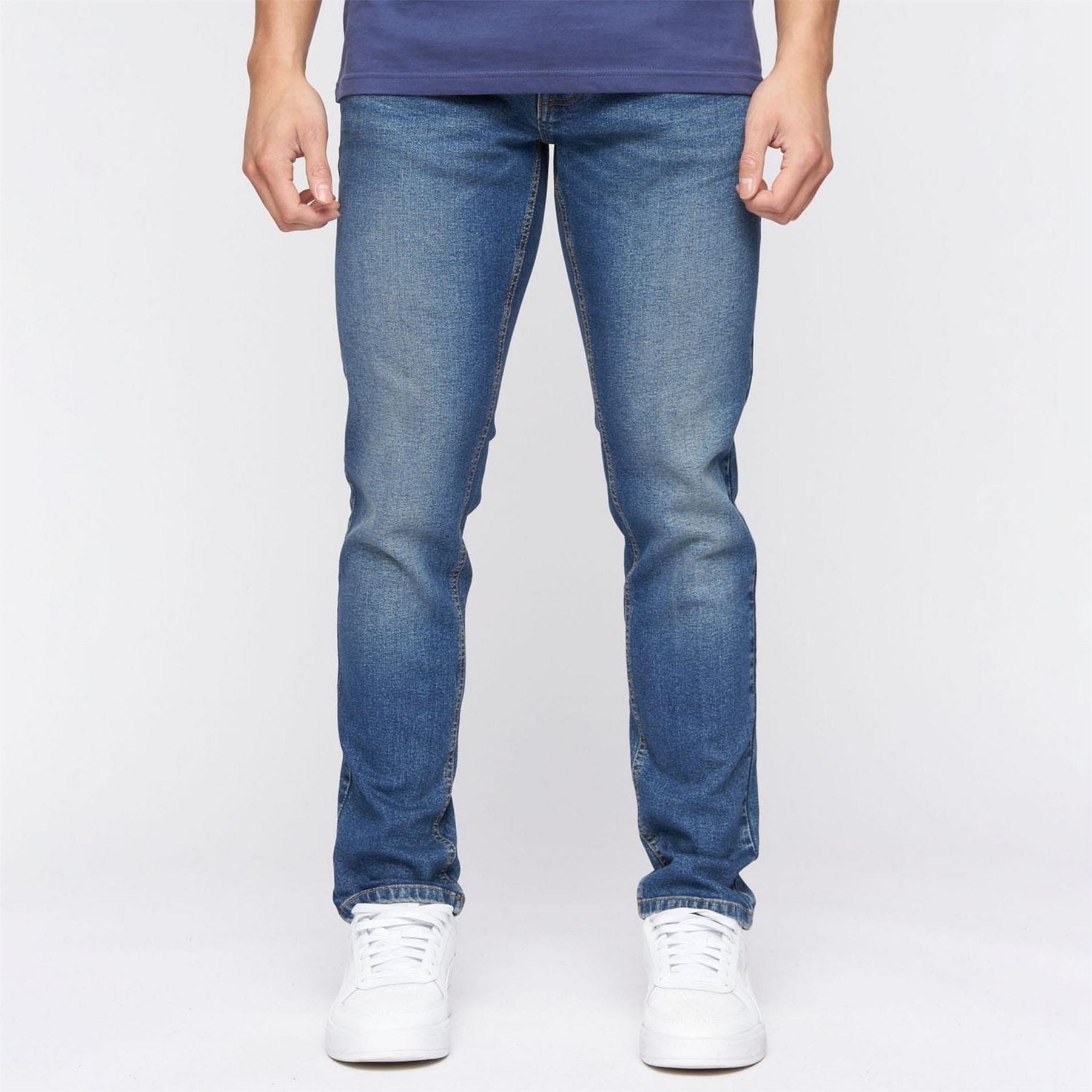 Crosshatch Slim Fit Jeans
