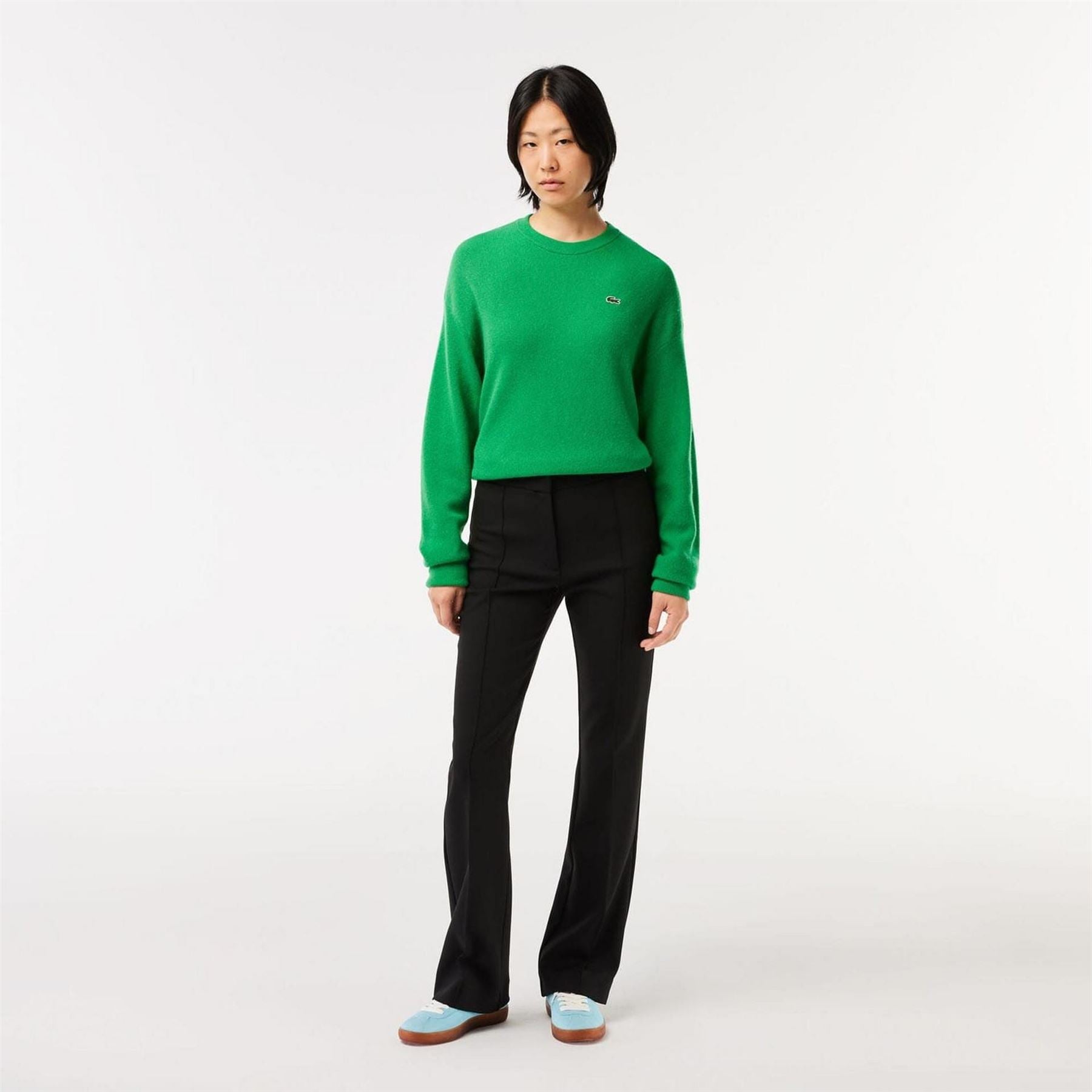 Lacoste Waist Flared Dress Pants