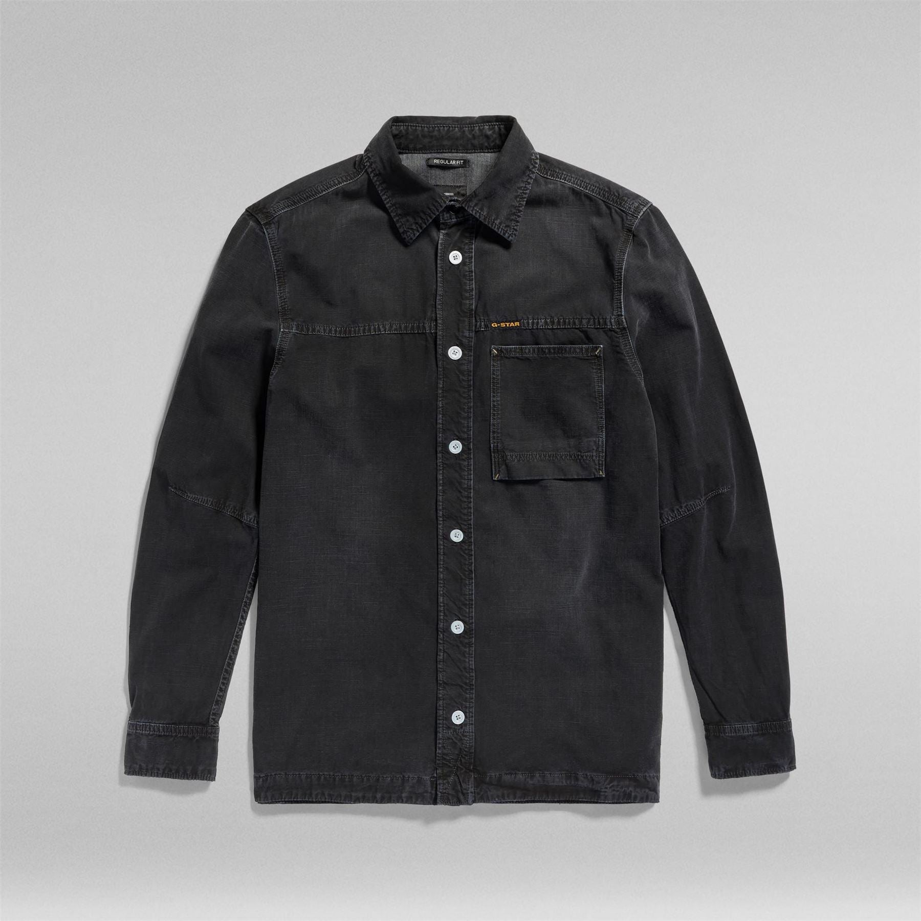 G Star One Pocket Long Sleeve Oxford Shirt
