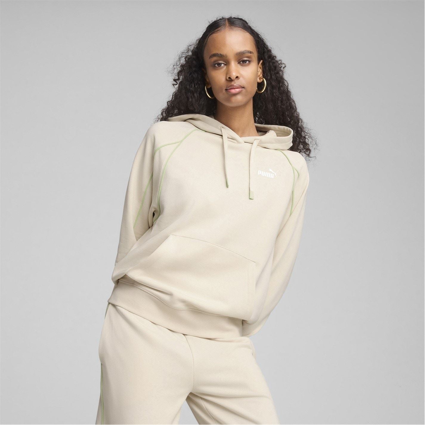 Puma Hooded Regular Fit Long Sleeve Sweatshirt