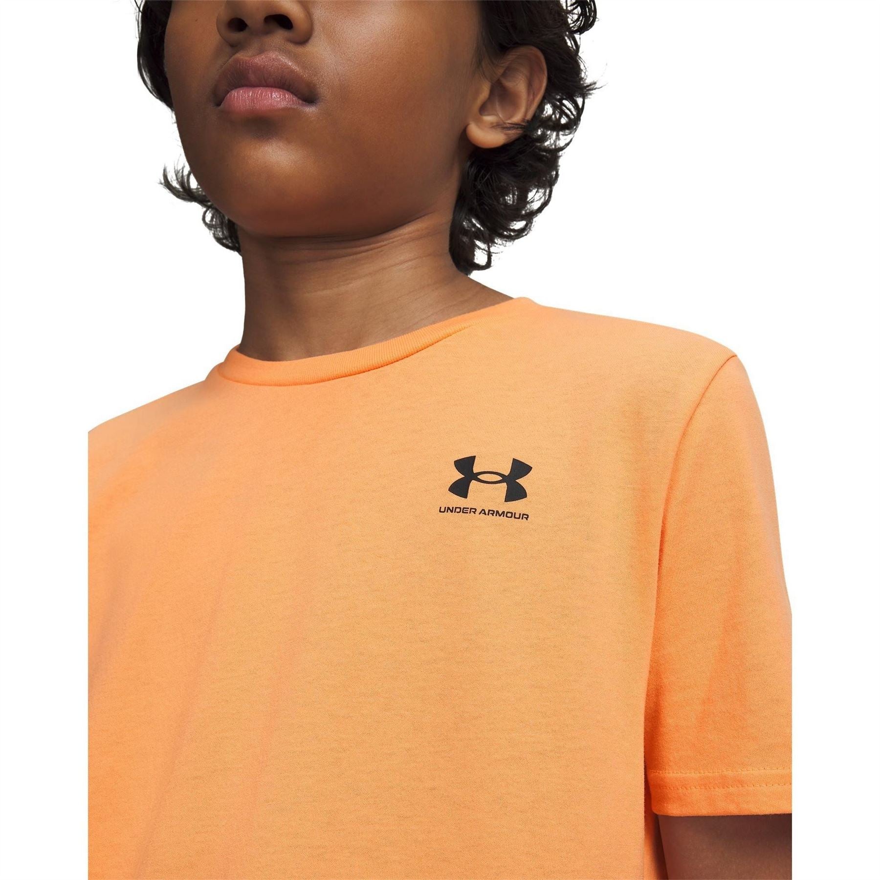 Under Armour Cotton Short Sleeve T-Shirt Junior Boys