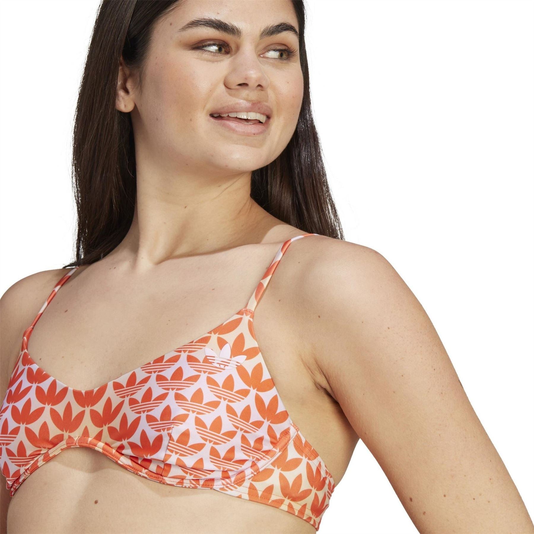 adidas Womens Monogram Bikini Top