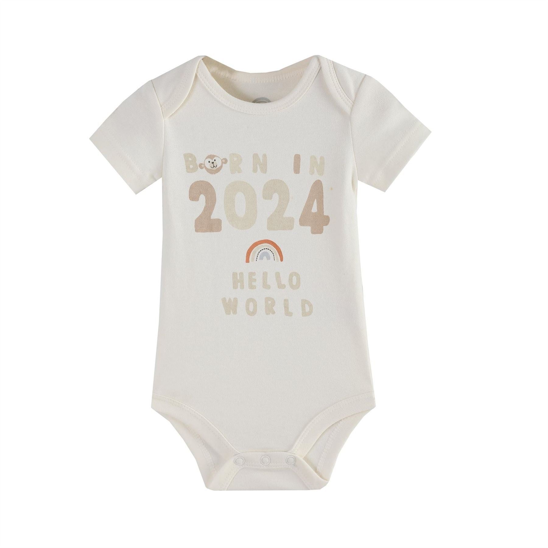 Hello World Kids Studio Baby Bodysuit And Comforter Clothing Set