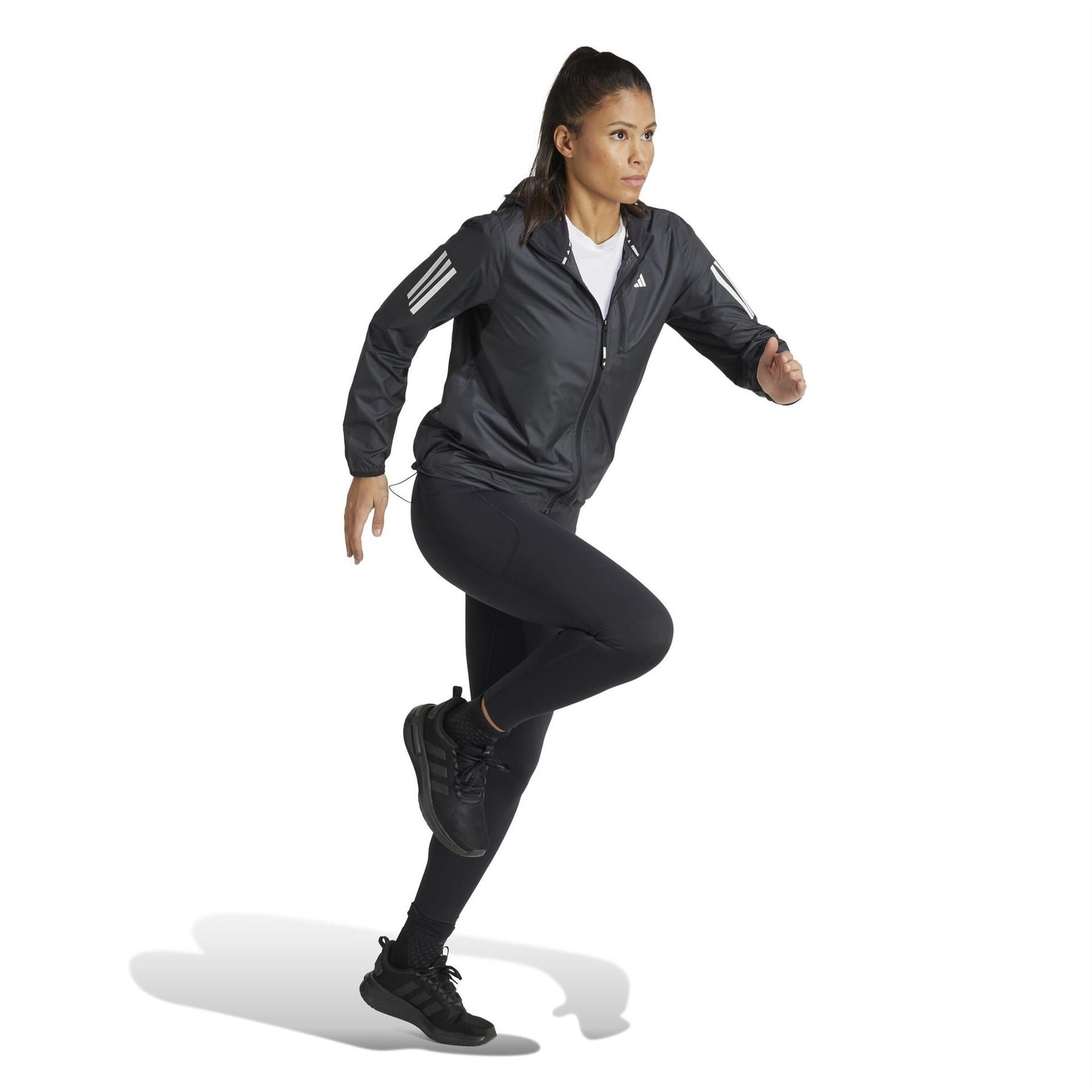 adidas Womens Own The Run Running Jacket