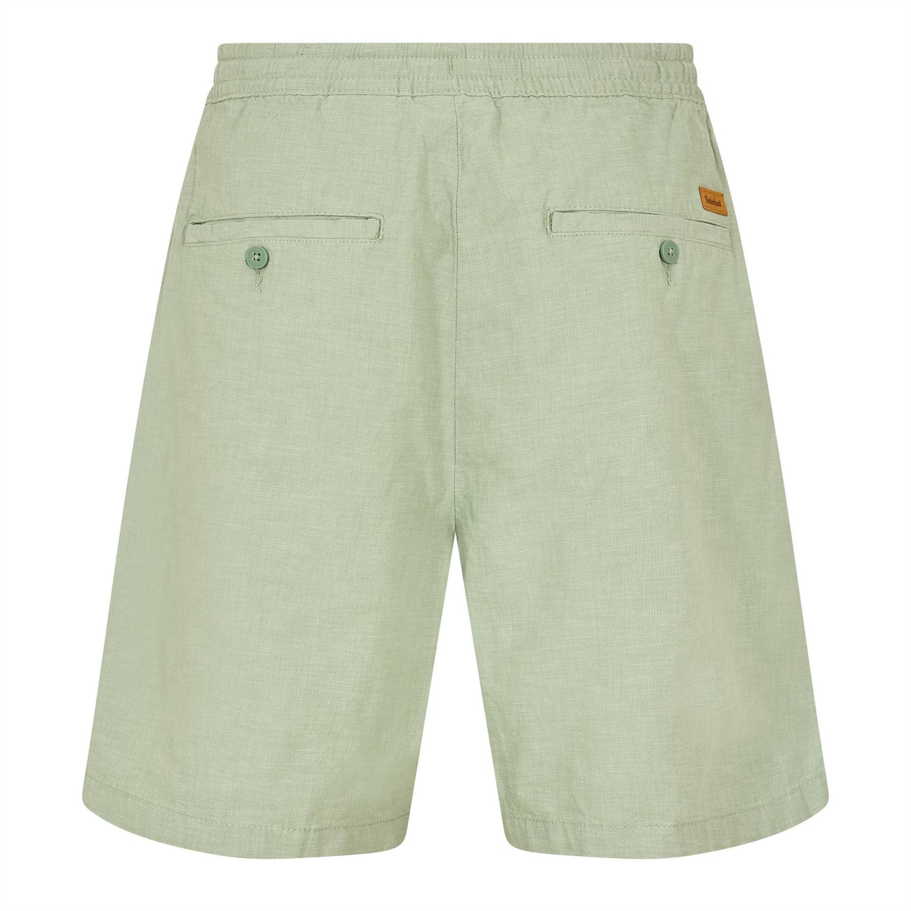 Timberland Cotton Linen Green Bay Chino Shorts