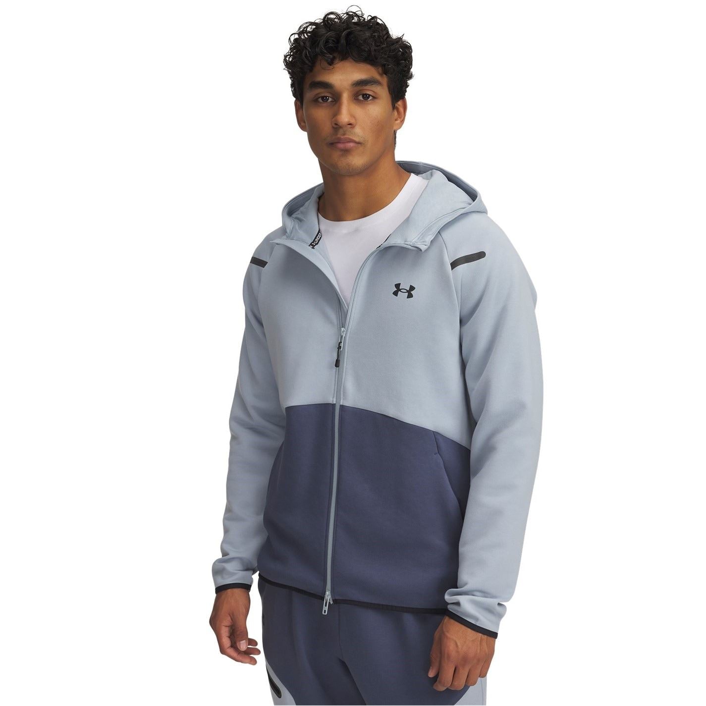 Under Armour Unstoppable Hooded Ribbed Cuff Sweat Jacket