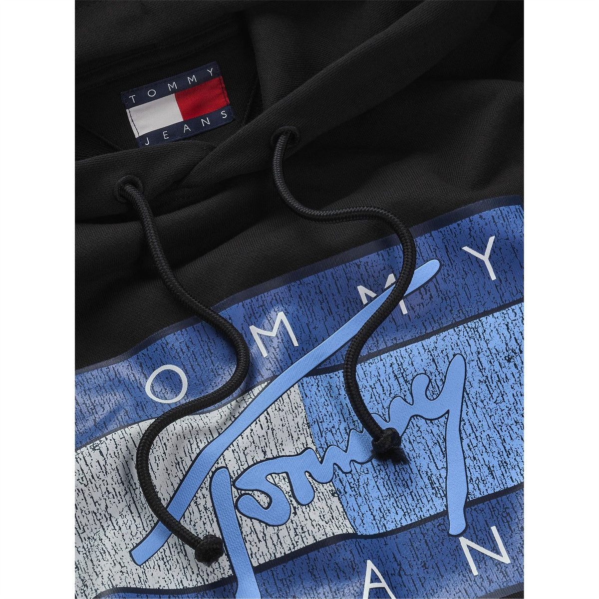 Tommy Jeans Regular Flag Twist Pull Over Hoodie