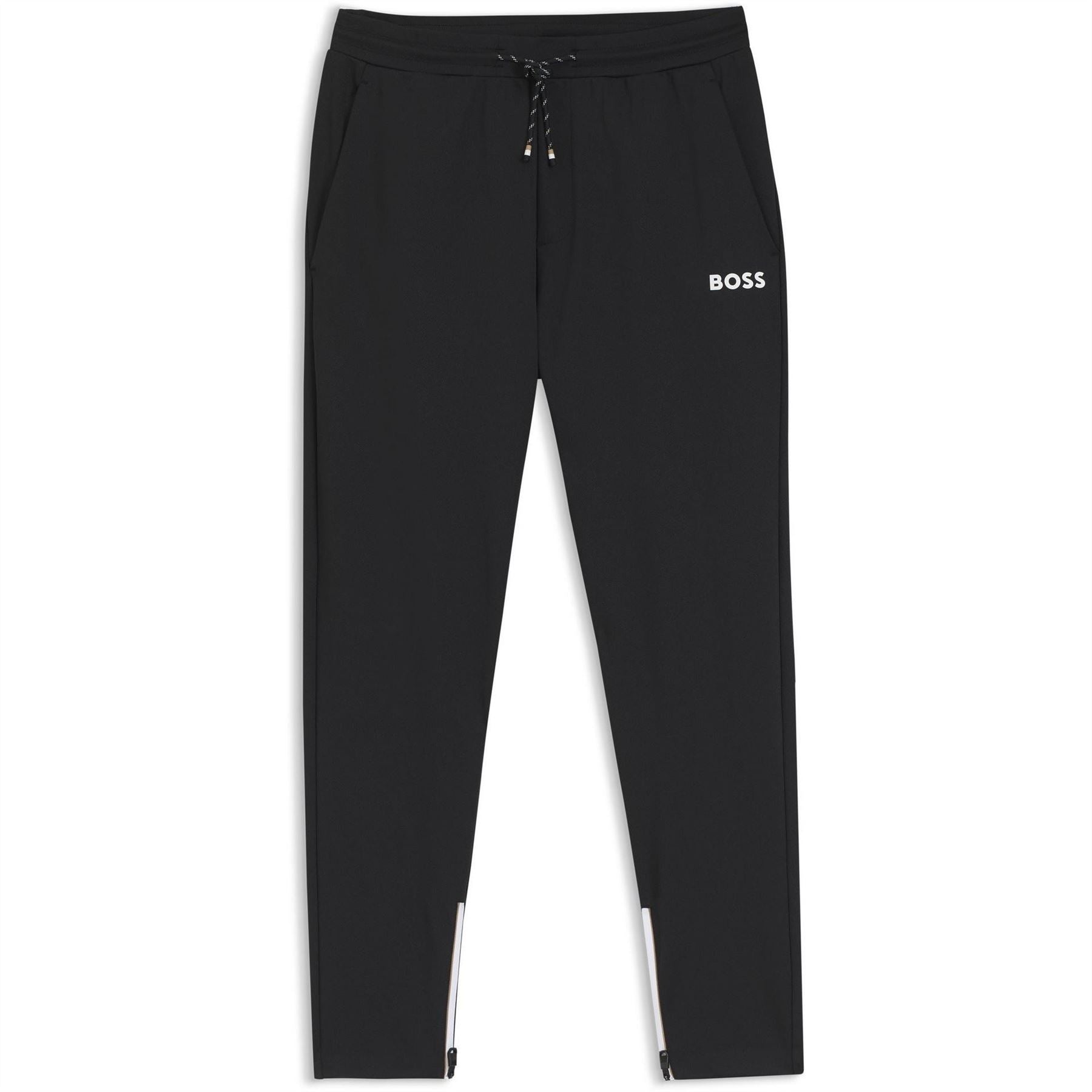 Boss Spin Logo Crew Neck Long Sleeve T-Shirt