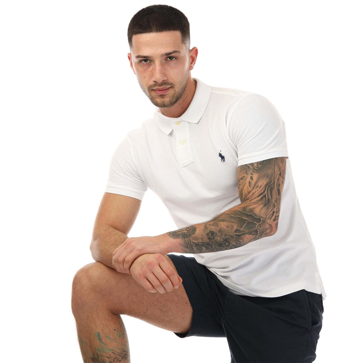 Ralph Lauren Fit Cotton Mesh Polo Shirt