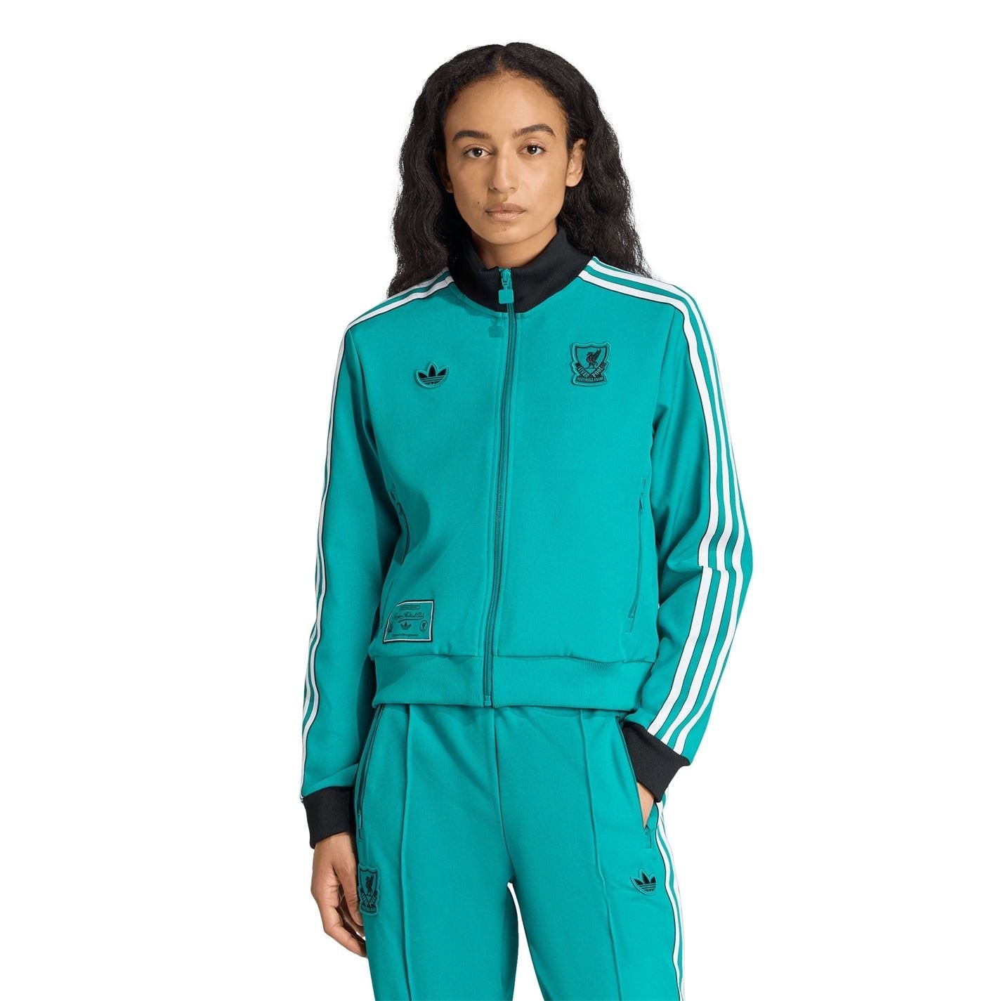 adidas Womens Liverpool Icons Tracksuit Top