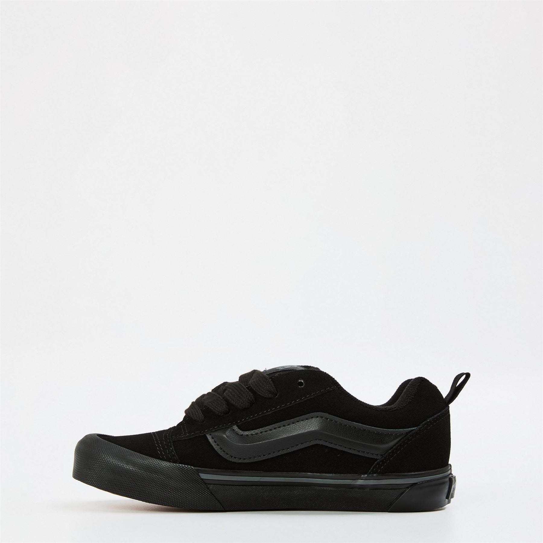 Vans Knu Skool Black White Canvasas Trainers
