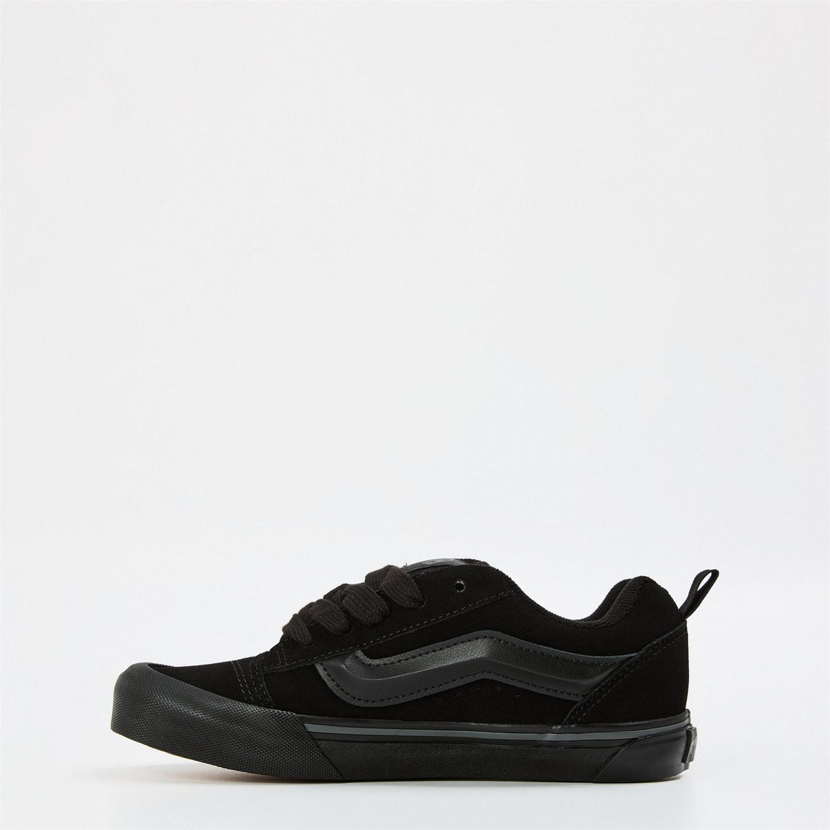Vans Knu Skool Black White Canvasas Trainers