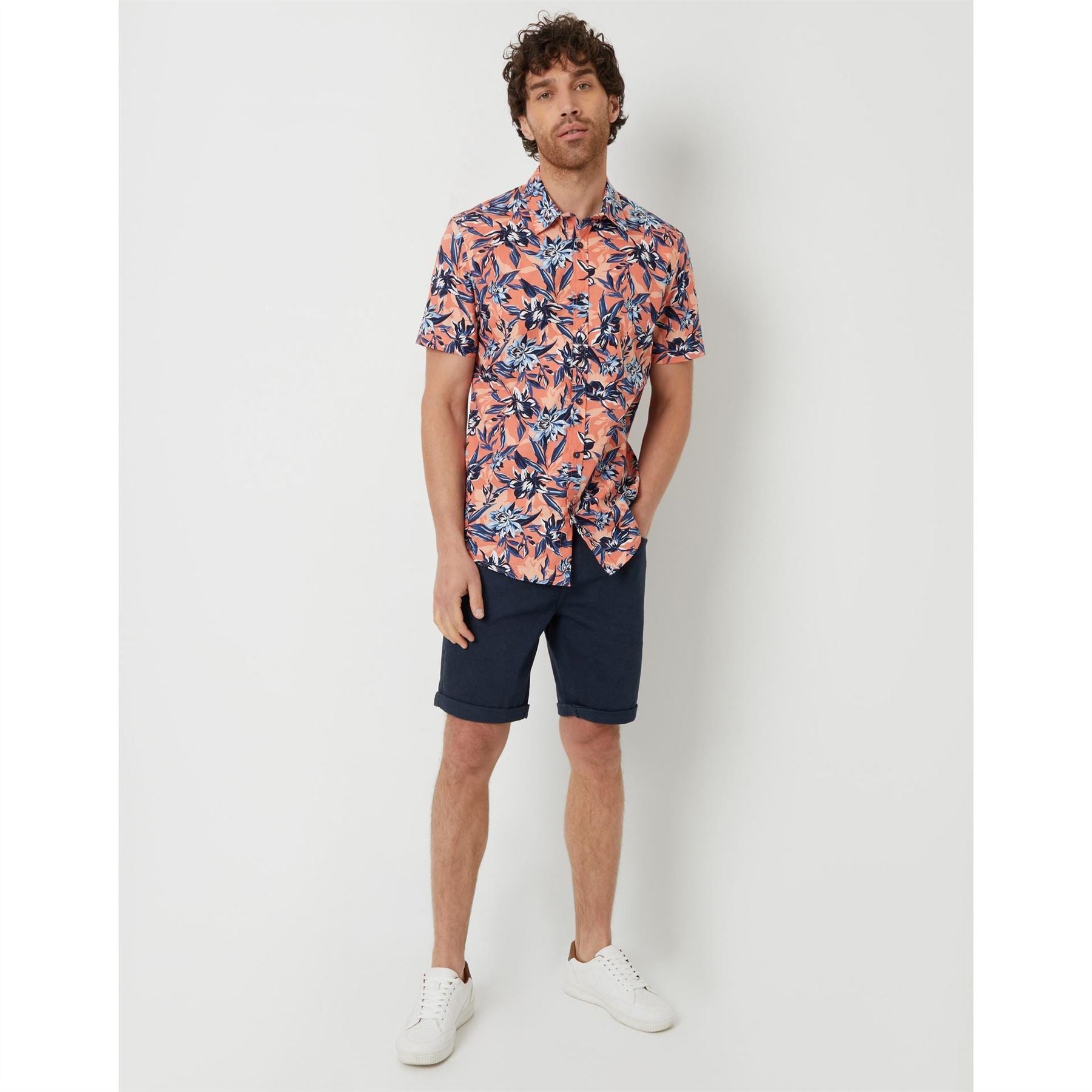 Threadbare Regular Fit Short Sleeve Shirt