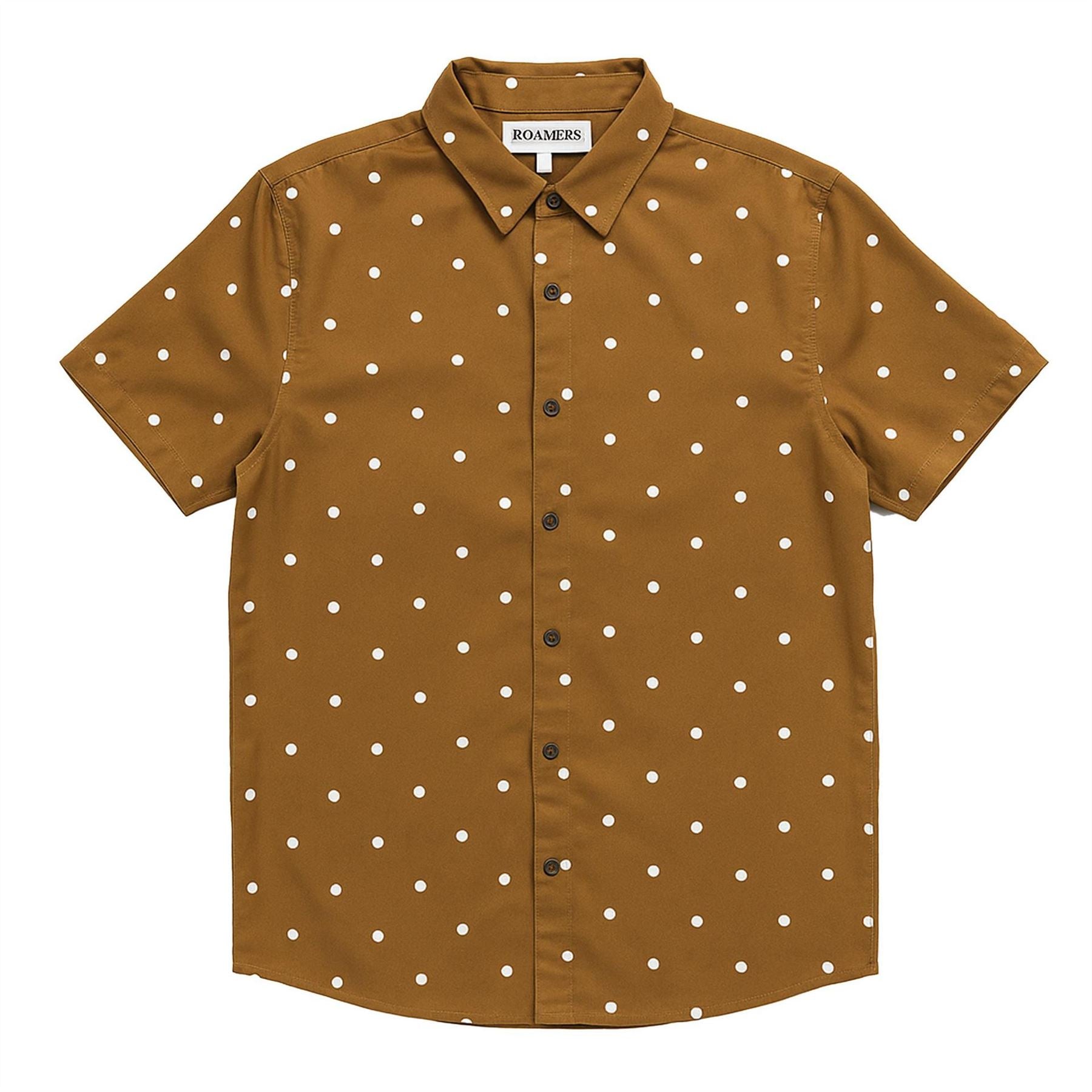 Roamers and Seekers Marin Collared Neck Short Sleeve Shirt