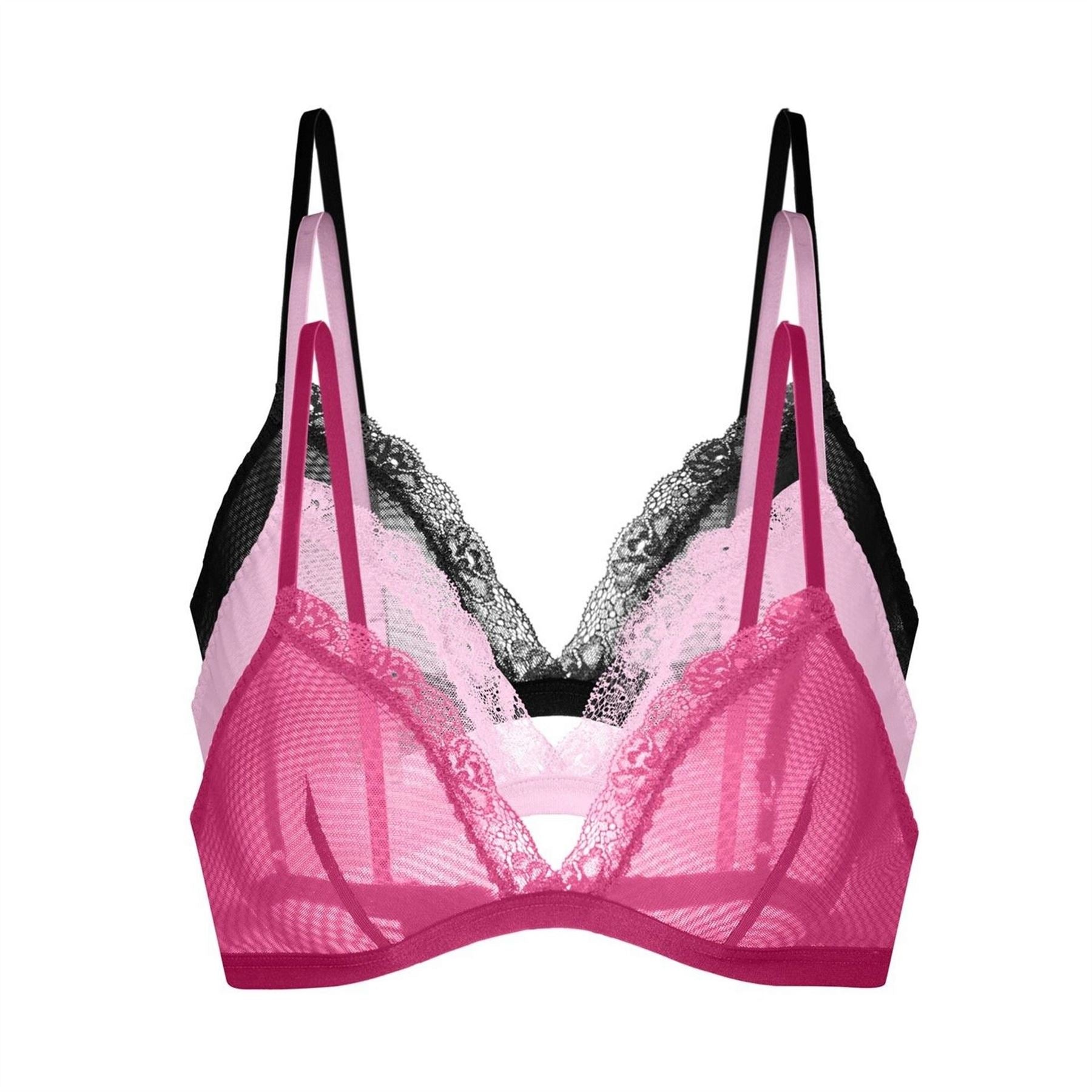 Dorina Bralette 3 Pack