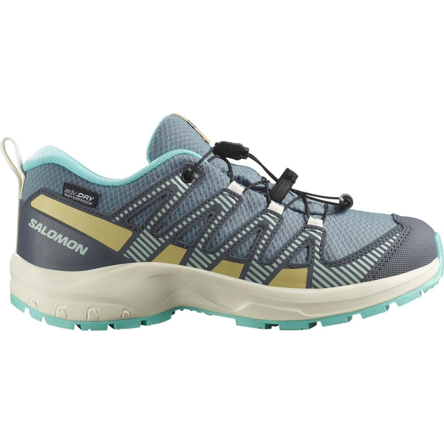 Salomon Xa Pro V8 Waterproof Trail Running Shoe Juniors