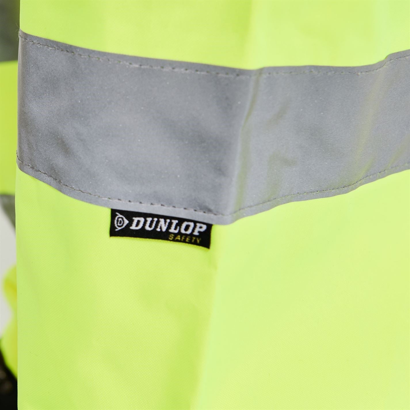 Dunlop Mens Hi Vis Waterproof Work Pants