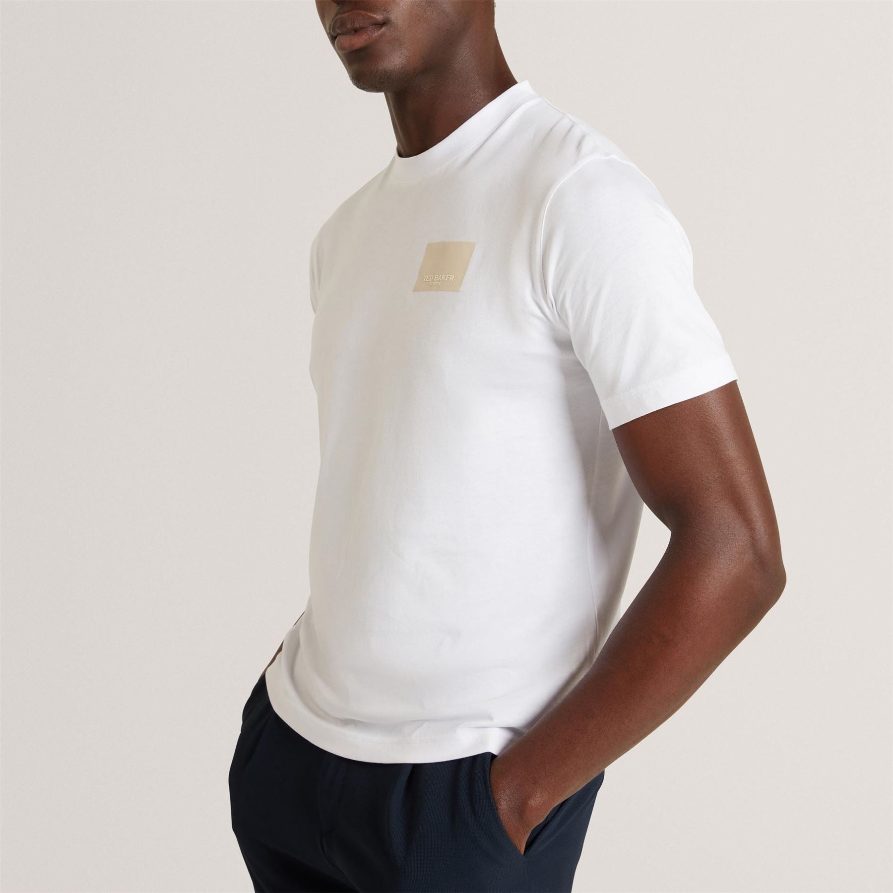 Ted Baker Baker Ss Box Graphic Logo Tee