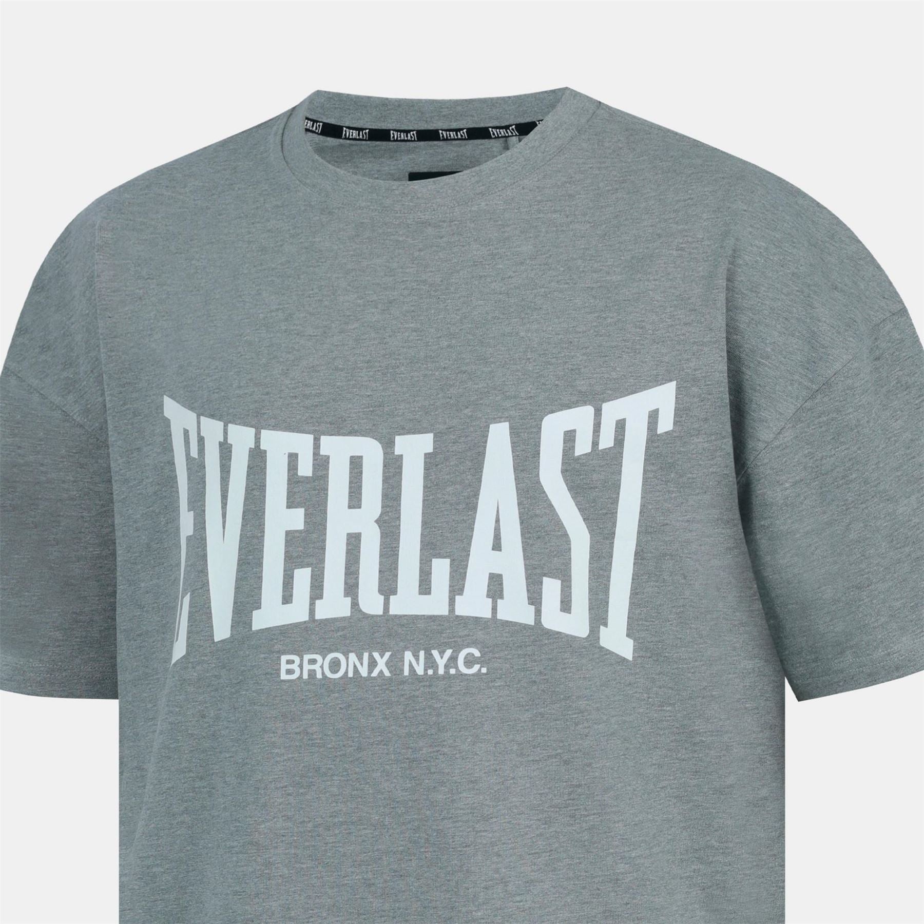 Everlast Graphic Cotton Short Sleeve Oversized Fit T-Shirt
