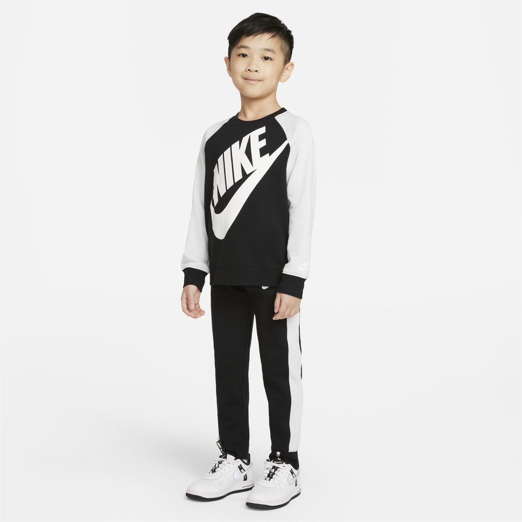Nike Futura Crew Sweater And Bottoms Set Infant Boys