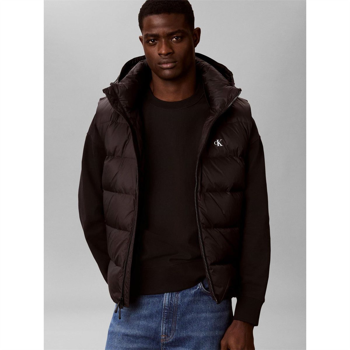Calvin Klein Jeans Detachable Hood Gilet