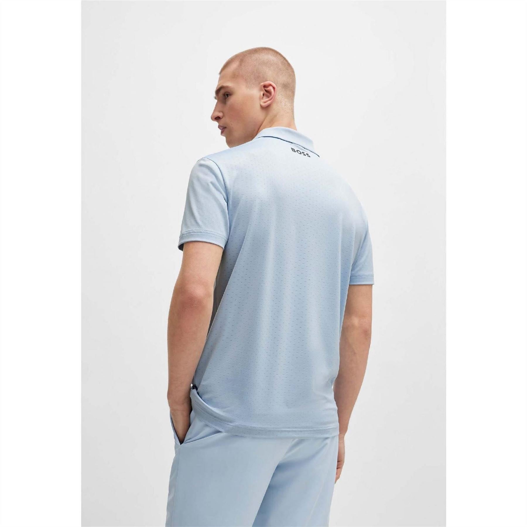 Boss Contrast Logo Polo Shirt