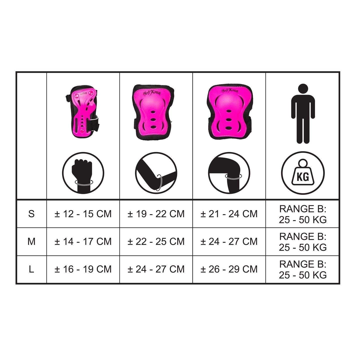 Hot Tuna Youth Skate Protector 3pc Set   Knee Pads Elbow Pad And Wrist Guards