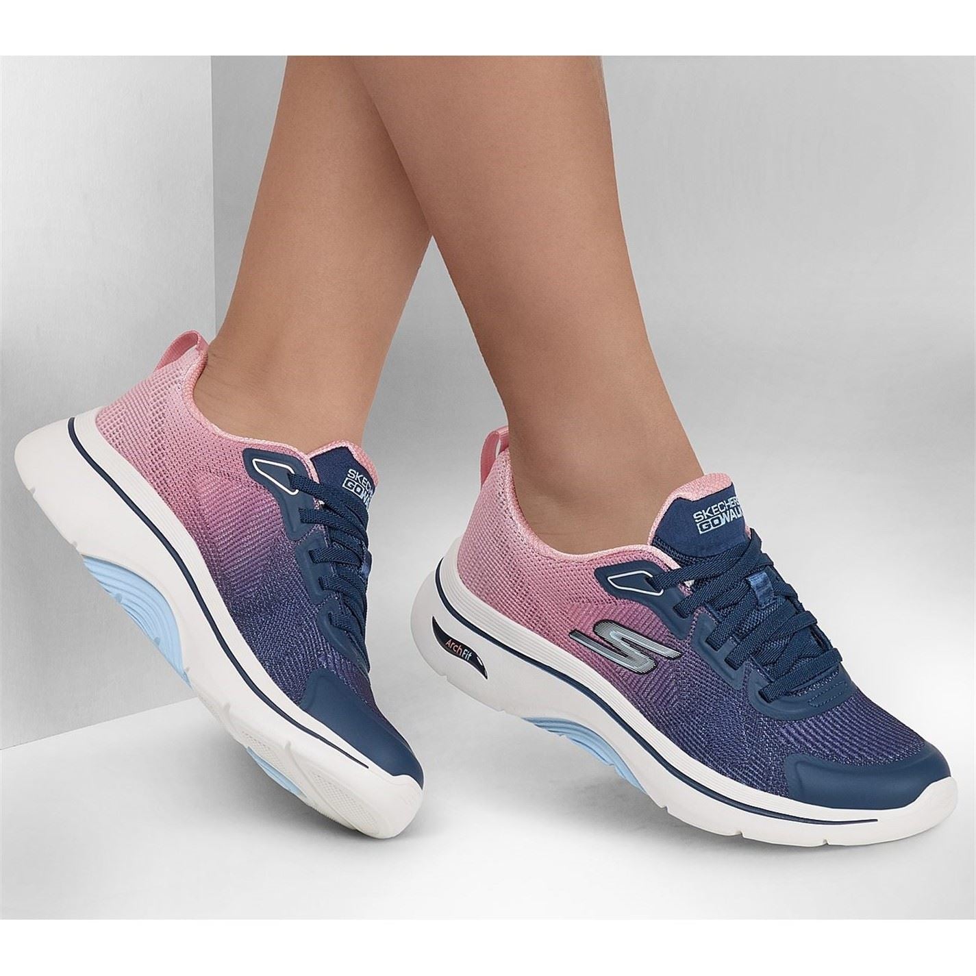 Skechers Gw AF 2 Gradient Print Low Top Sneakers