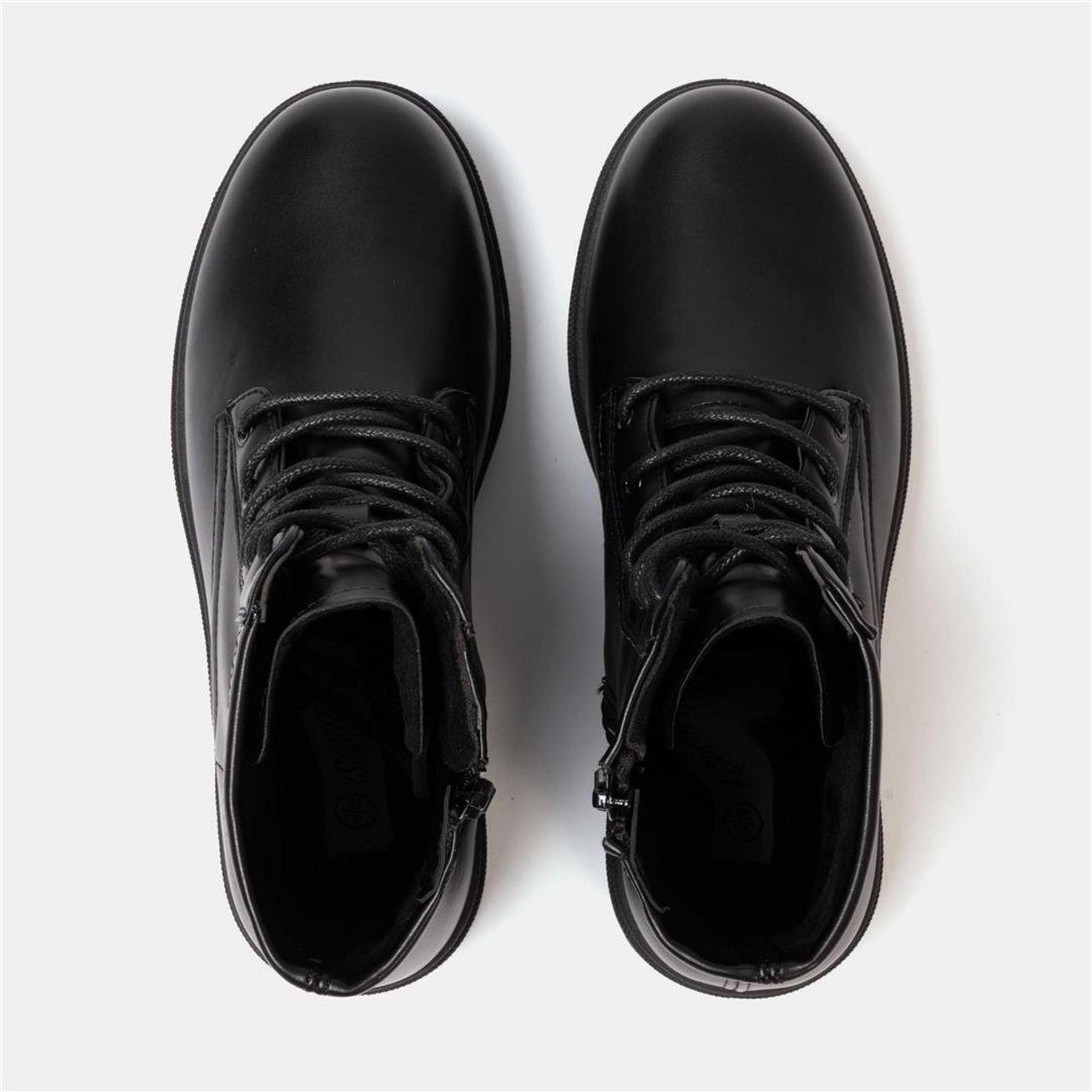 I Saw It First Womens Saw It First Biker Ankle Boots