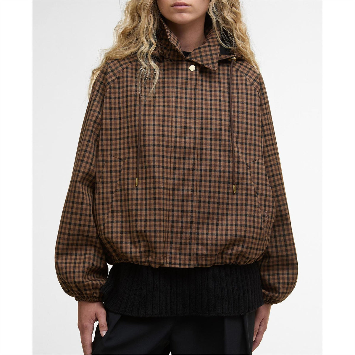 Barbour Audrey Showerproof Hooded Long Sleeve Rain Anorak