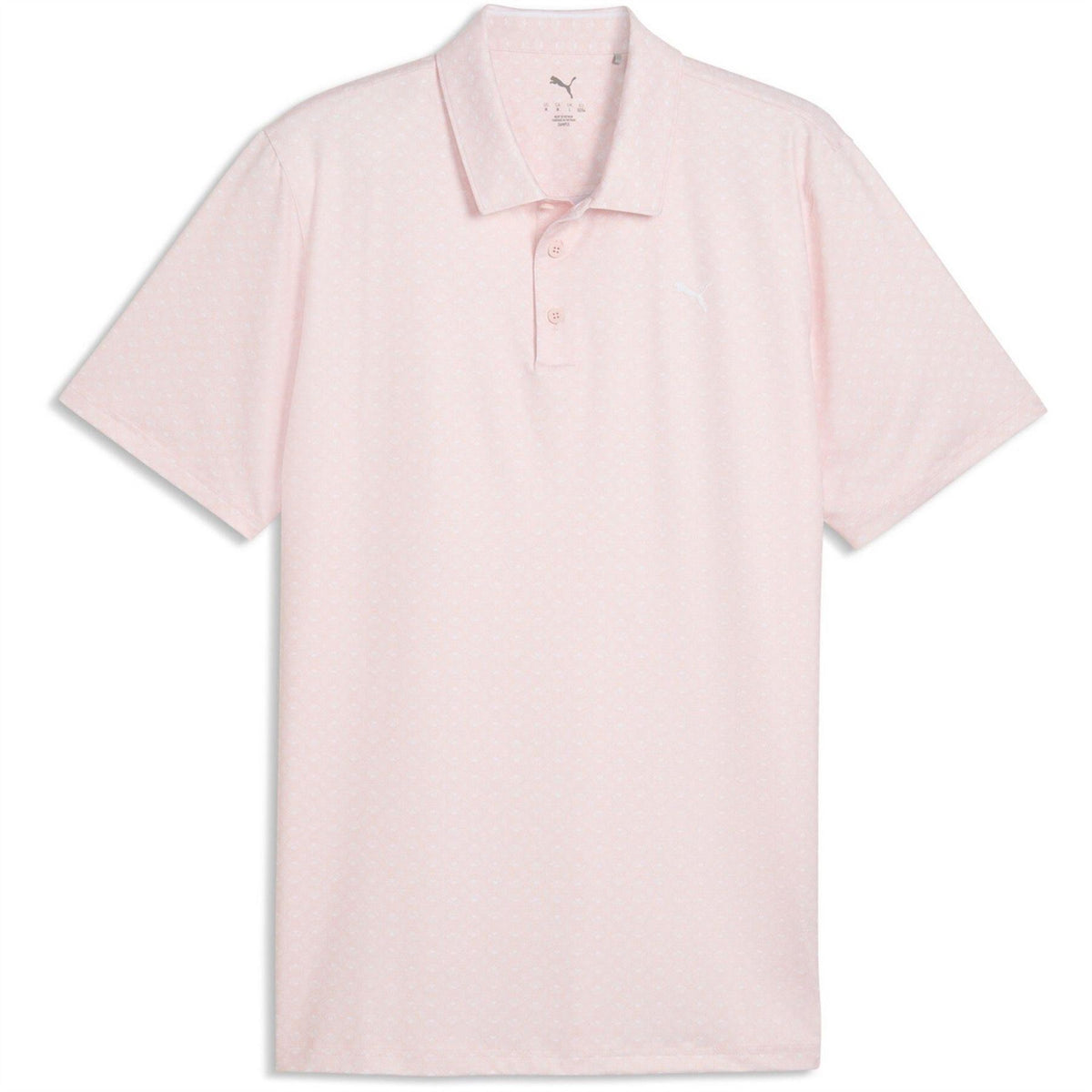 Puma Mattr Scallop Short Sleeve Polo Shirt