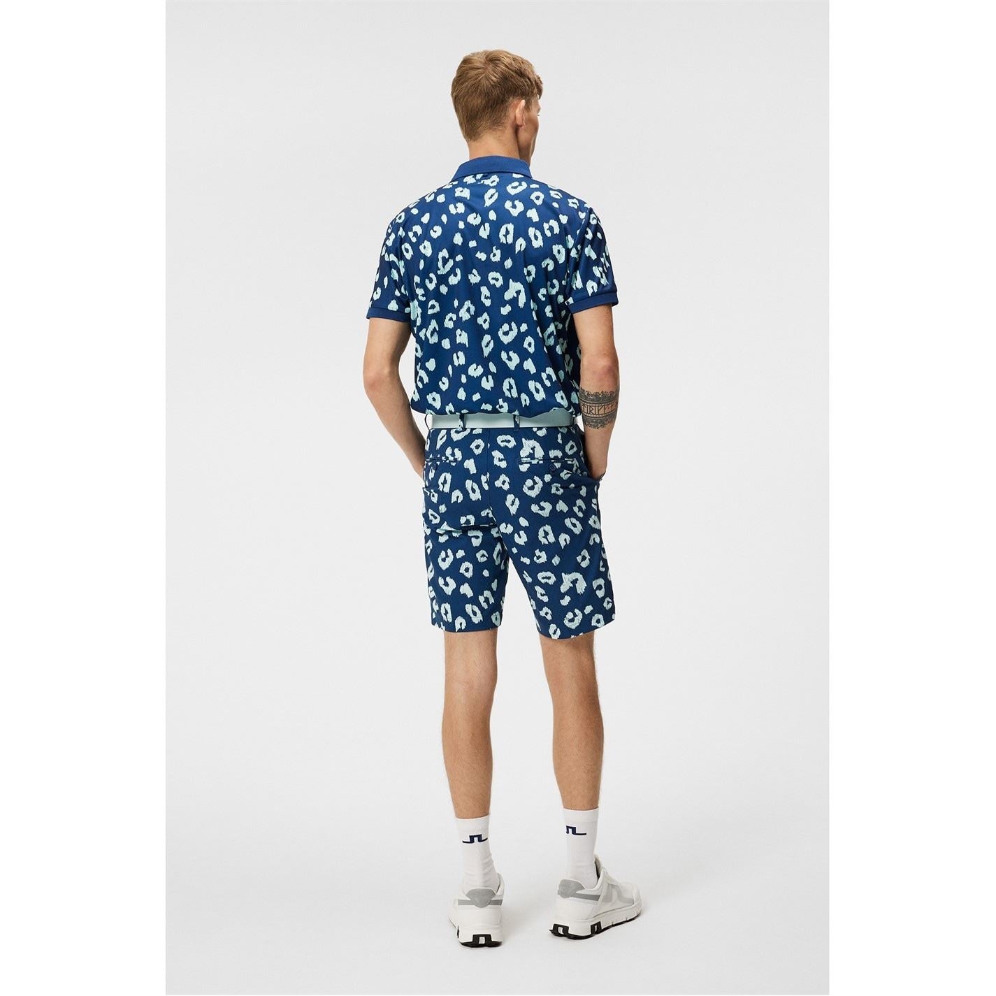 J Lindeberg Golf Short Sleeve Performance Polo Shirt