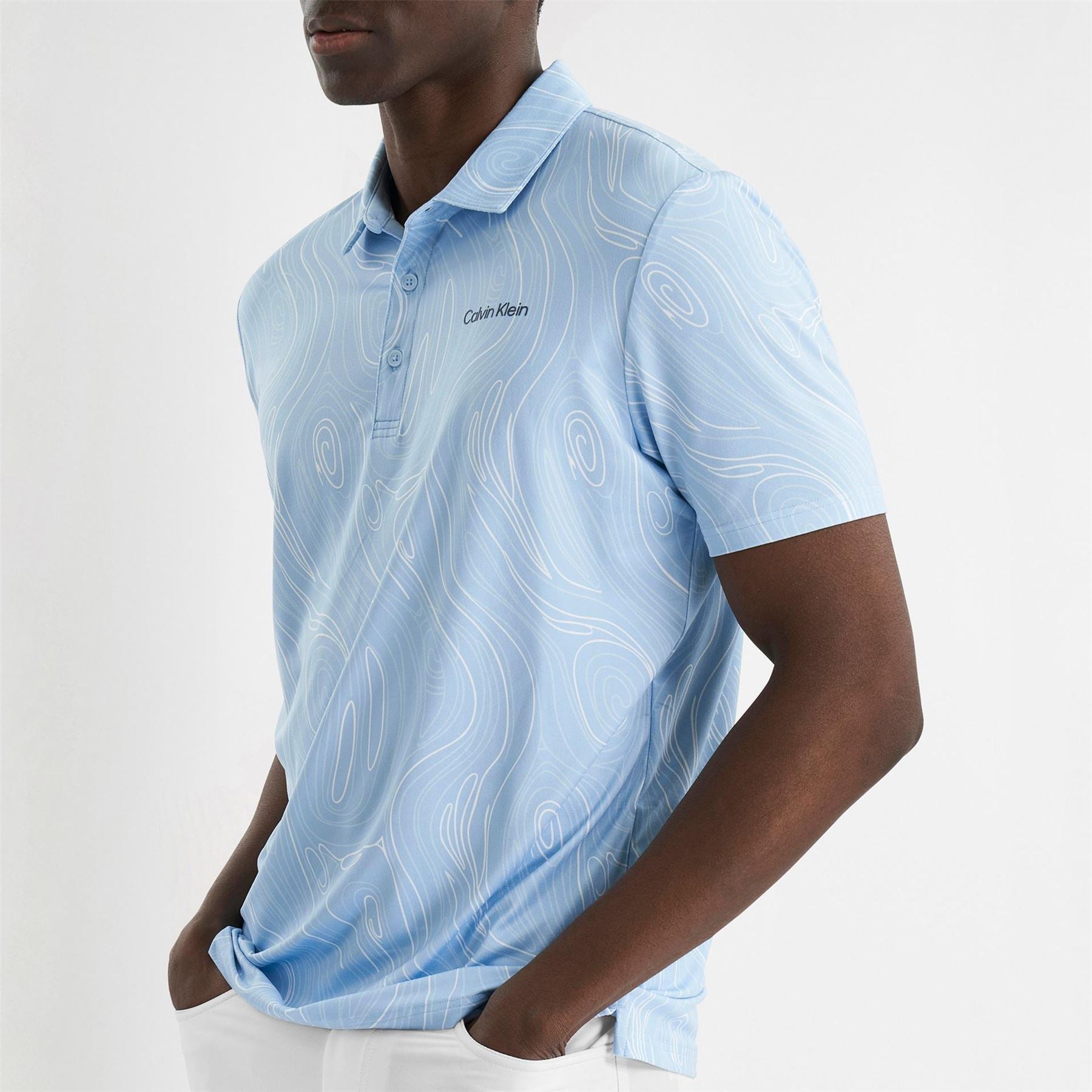 Calvin Klein Golf Short Sleeve Performance Polo Shirt