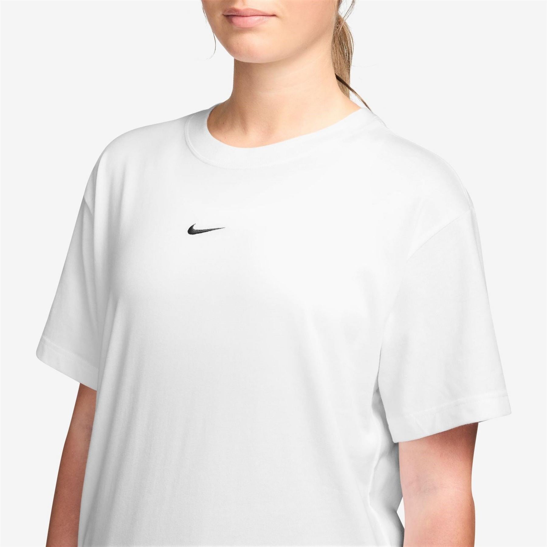 Nike Oversized Logo Print Crew Neck T-Shirt