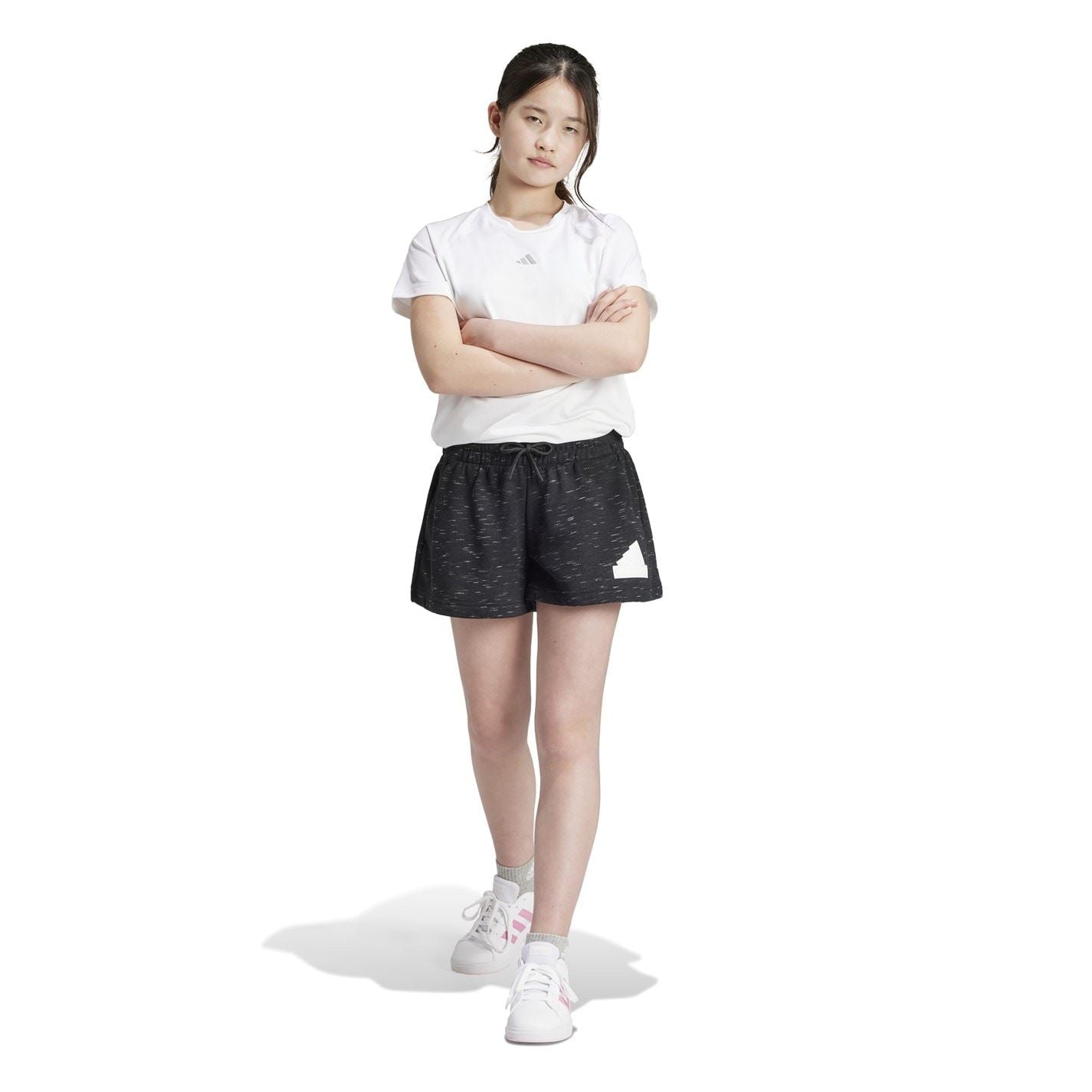 adidas Future Icons Big Logo Shorts Juniors