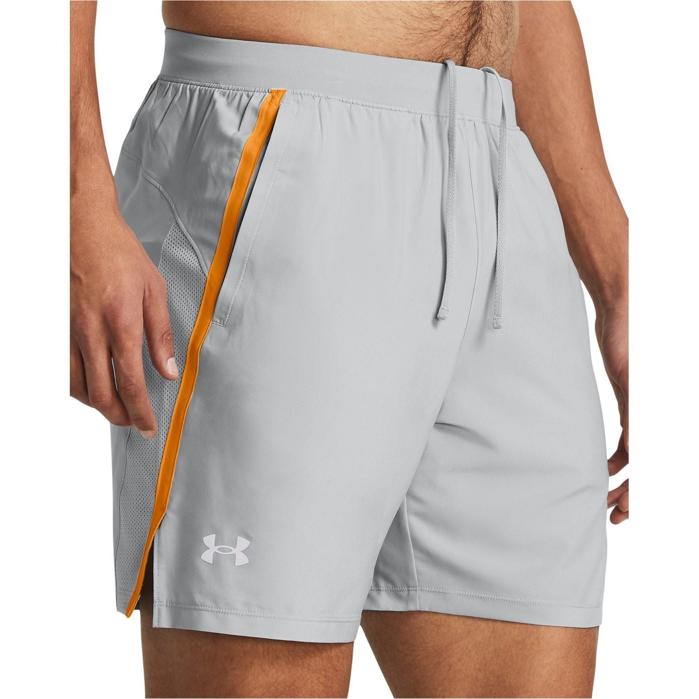 Under Armour Mens Armour Ua Launch 2 In 1 7 Shorts
