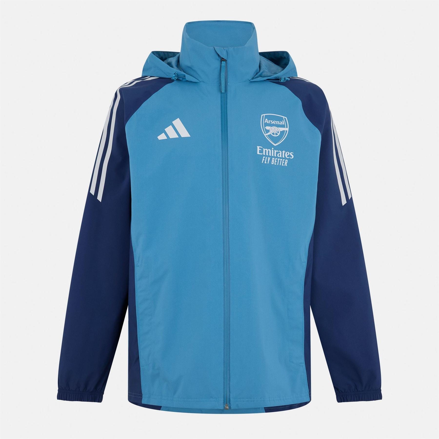 adidas Arsenal Tiro 24 Rain Jacket 2025 2026 Adults