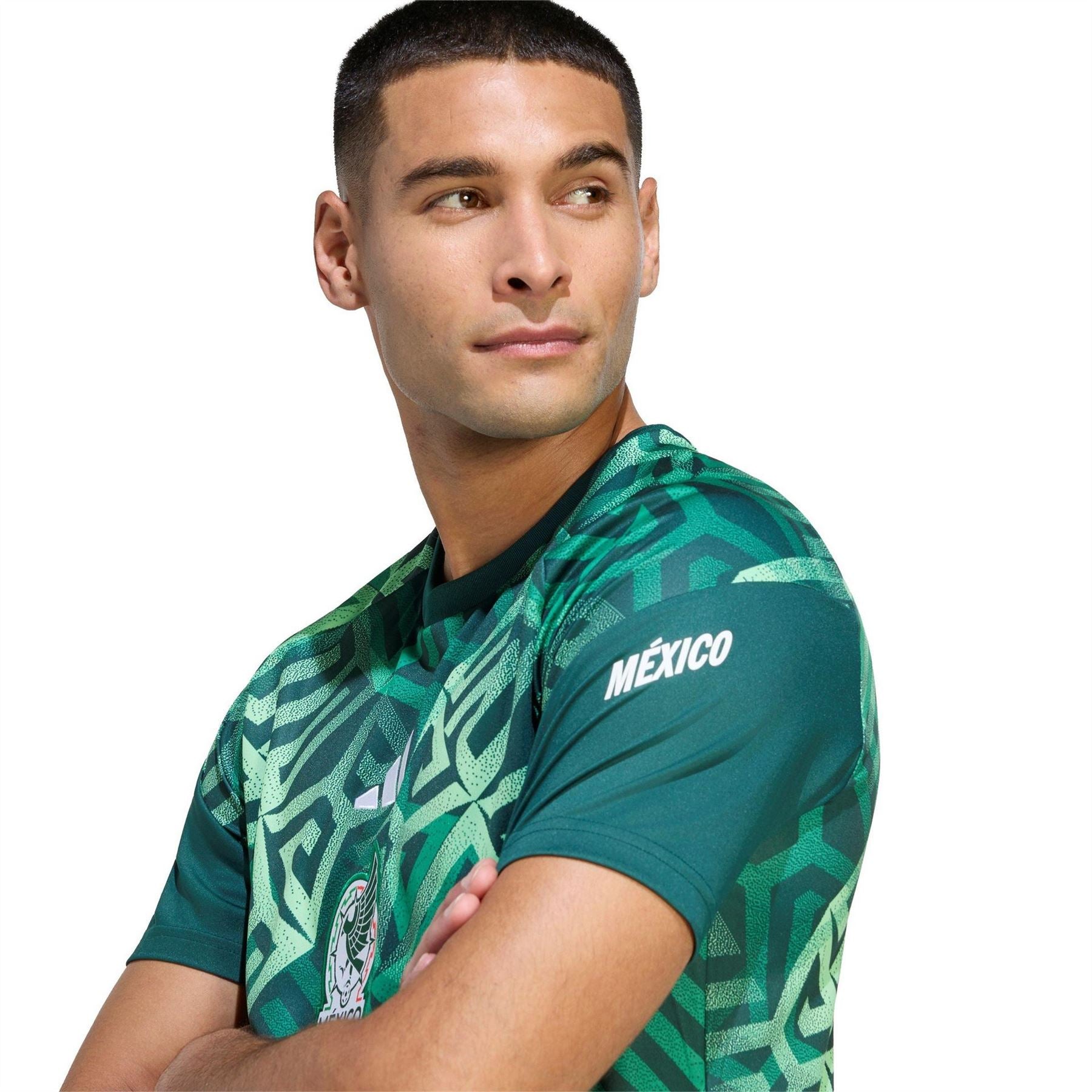 adidas Mexico 2026 Pre Match Short Sleeve T-Shirt
