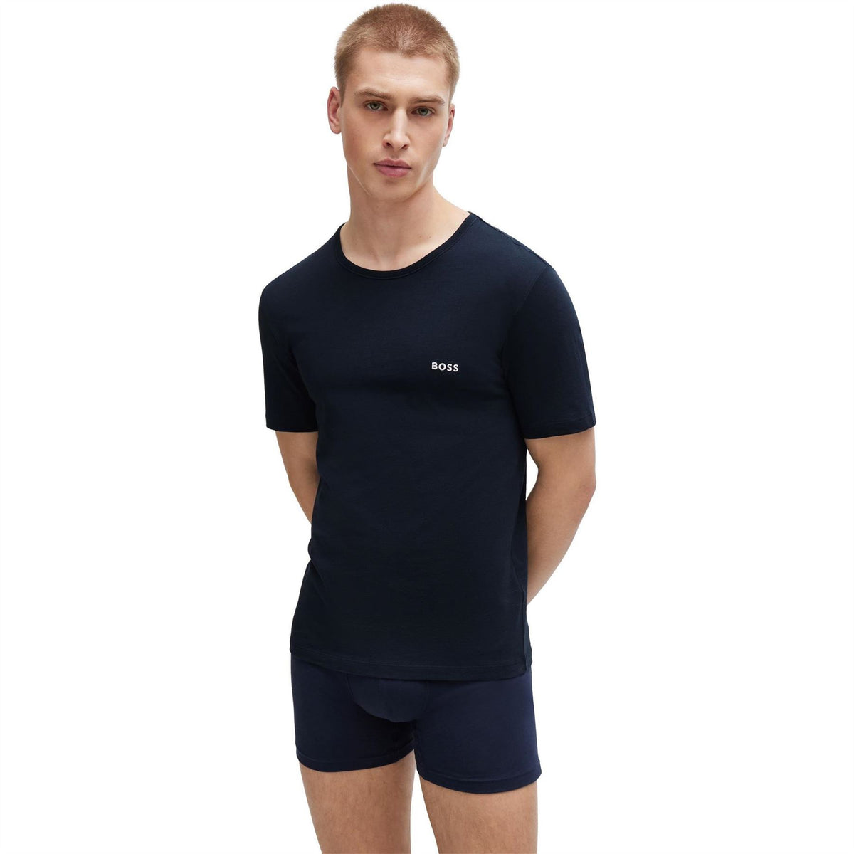 Boss BOSS Bodywear 3 Pack Premium Cotton T Shirts   Crew Neck