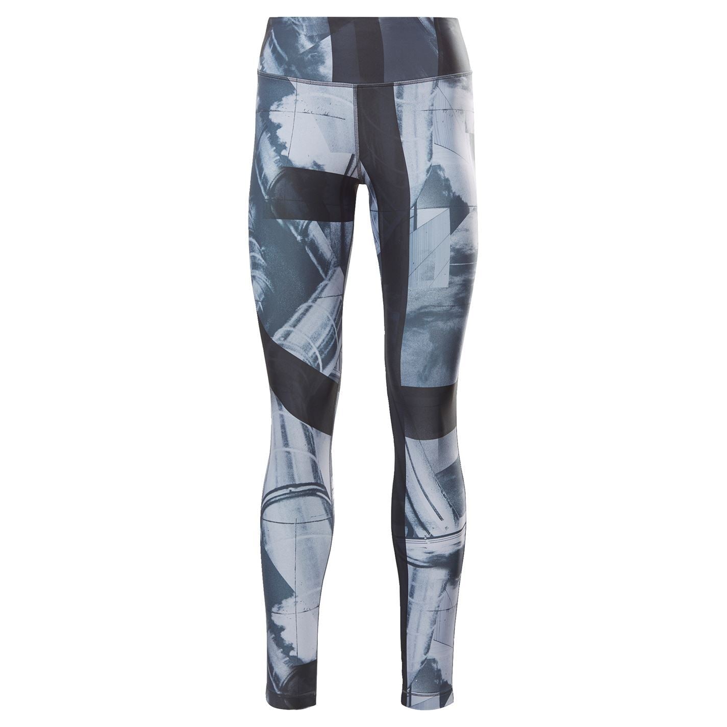 Reebok Womens Lux Bold Printed Leggings