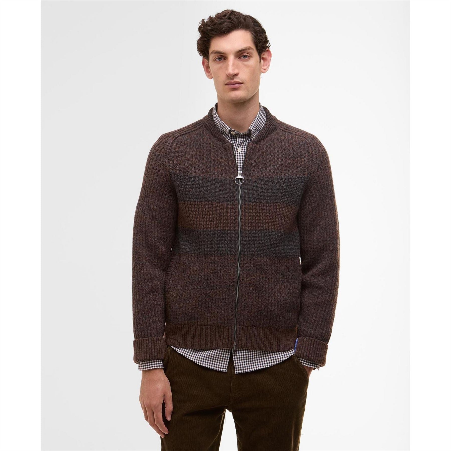 Paul Smith X Barbour Paul Smith Knitted Bomber Jacket