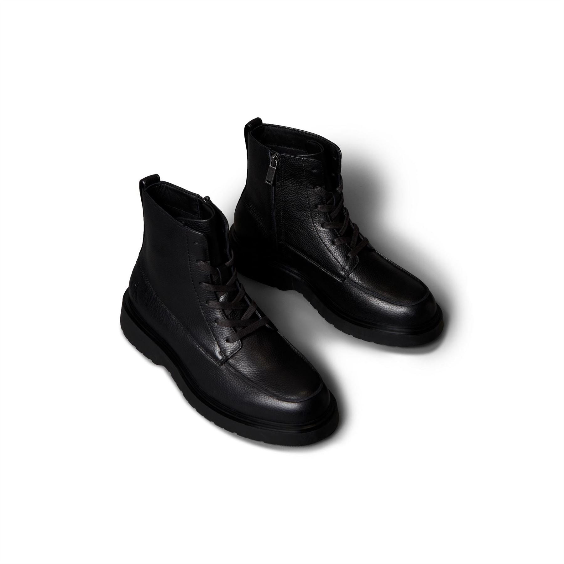 Calvin Klein Leather Chukka Boots