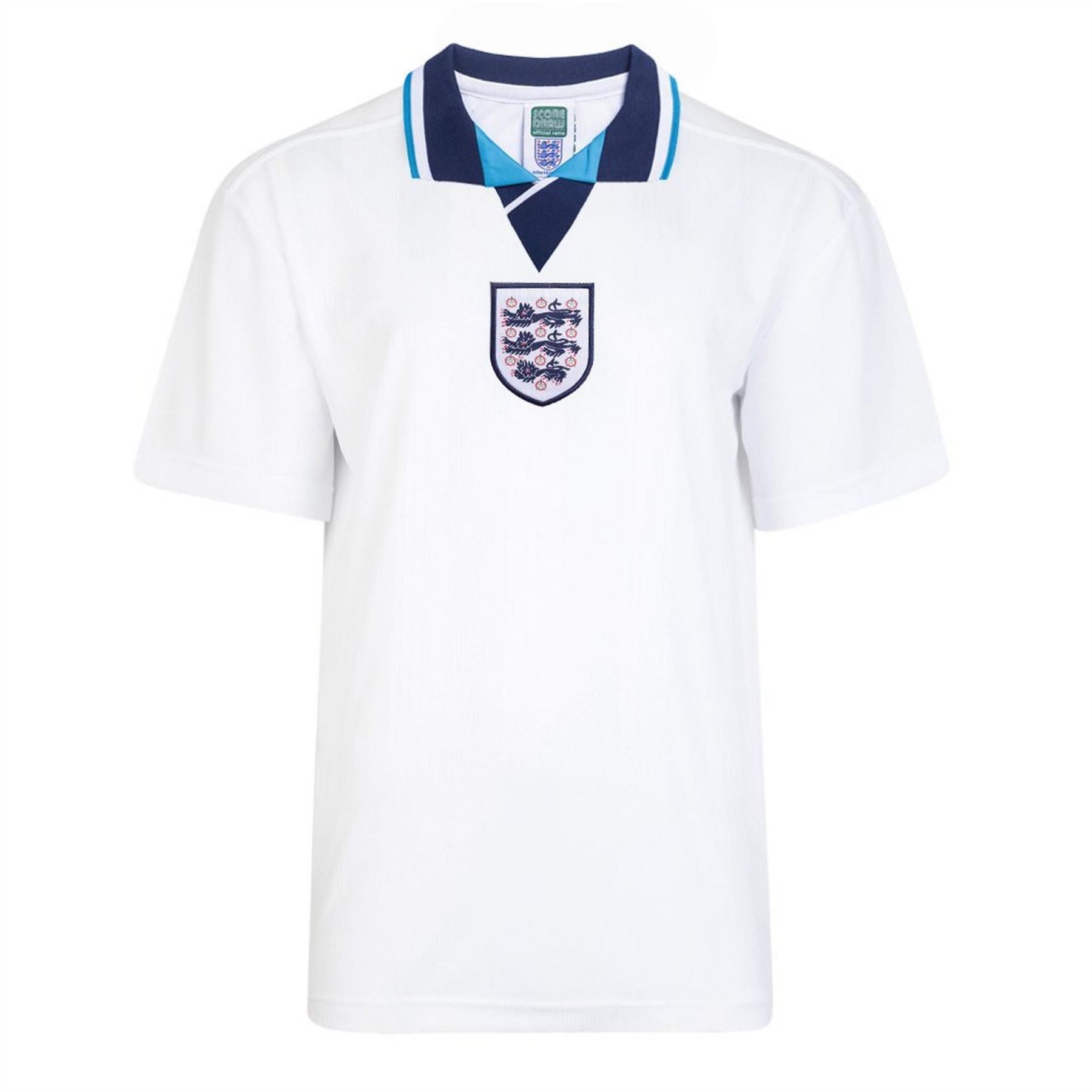Score Draw Draw England Home Shirt 1996