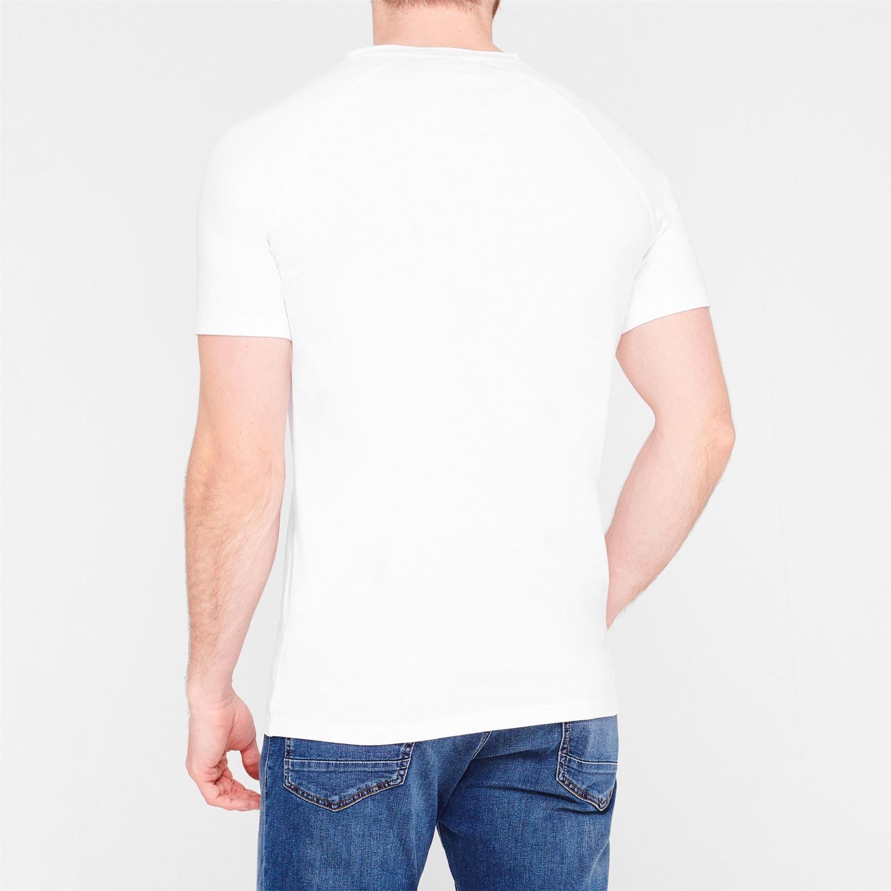 Boss Logo Cotton Short Sleeve Crew Neck Slim Fit T Shirt