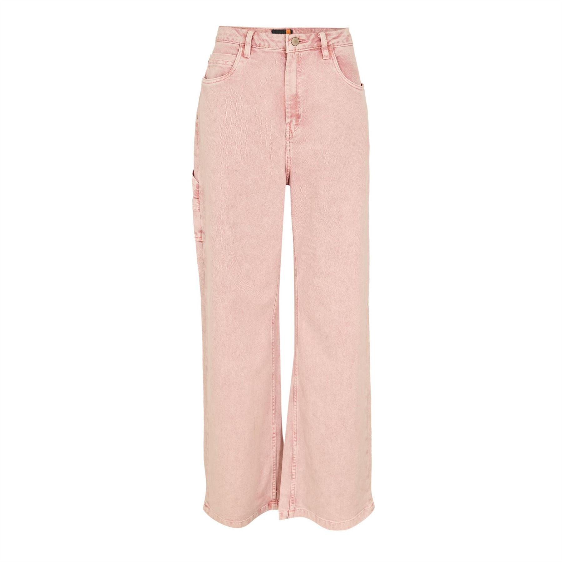 Timberland Carpenter Pants Peach Pink Wash Straight Leg Jeans