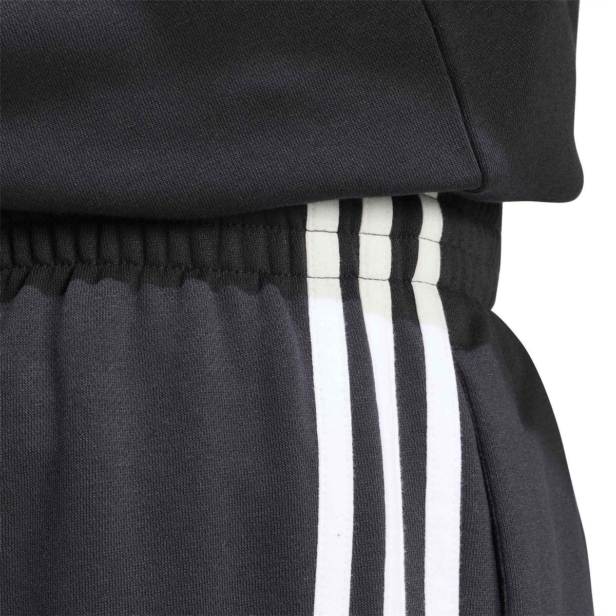 adidas Fleece Tapered Cuff 3 Stripes Joggers M