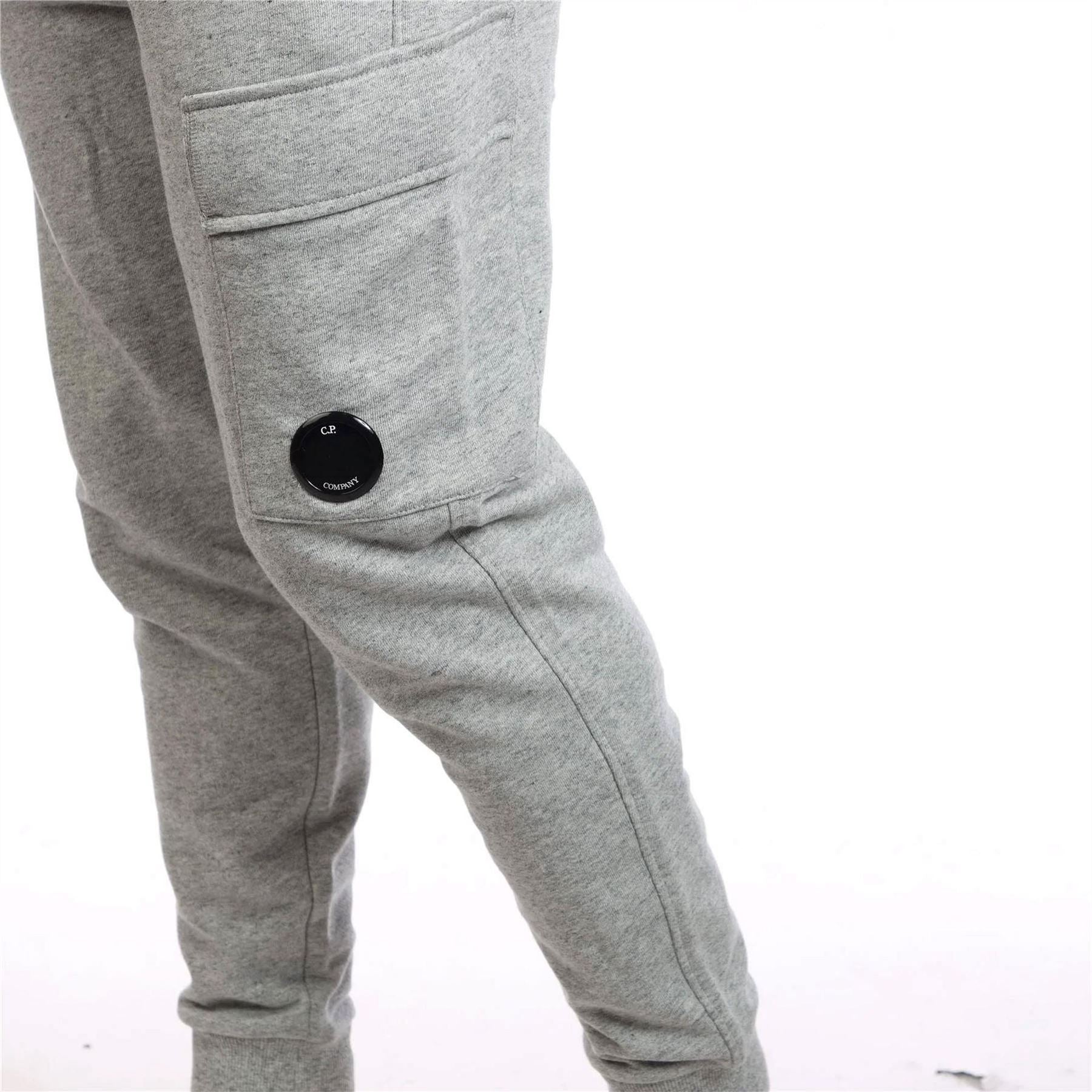 CP Company Diagonal Raised Fleece Lens Cargo Tracksuit Bottoms
